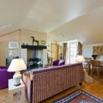 The stylish living room in 2013