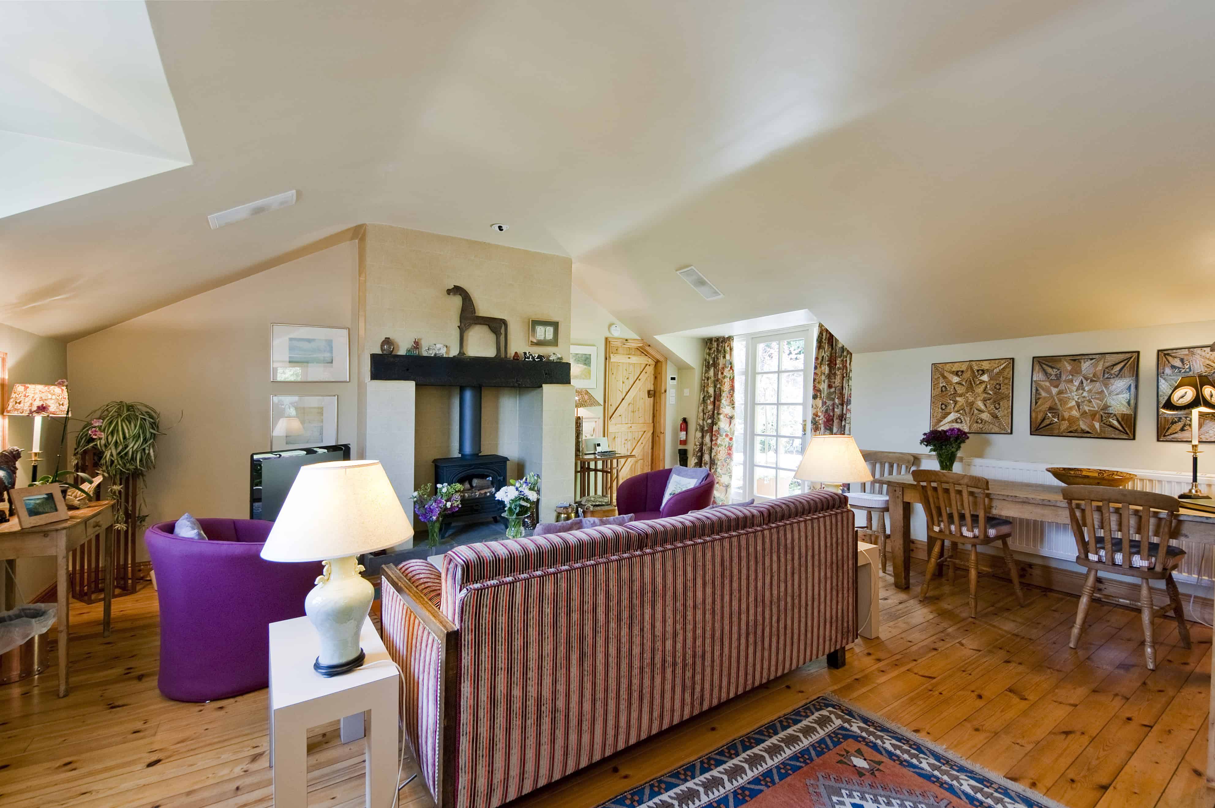 The stylish living room in 2013